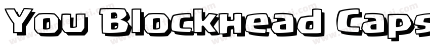 You Blockhead Caps R字体转换